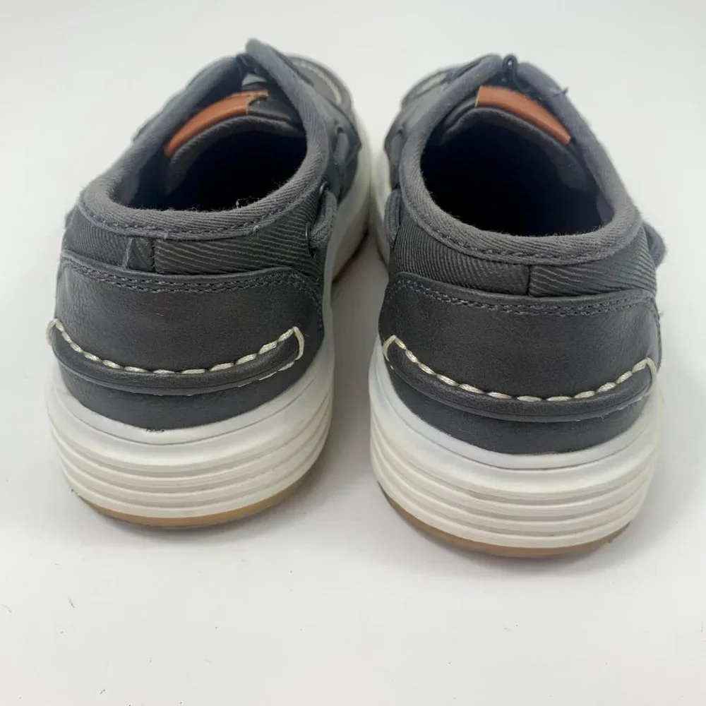 Nordstrom Noethan Grey Boys Boat Slip-On Shoes Size 13M